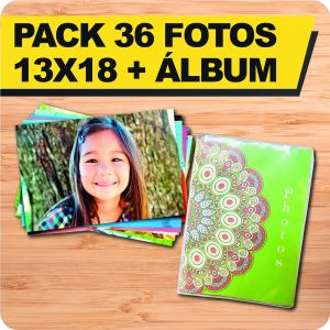 Pack 36 fotos 13×18