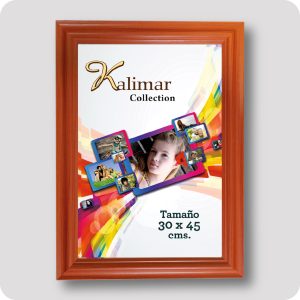 Marco para colgar 30 X 45 cm (color alerce)