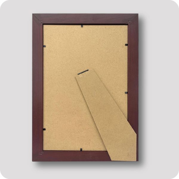 Marco 20 X 30 cm (color caoba) - Imagen 2