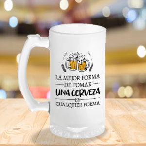 Vaso Schoppero Estampado
