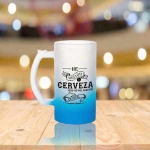 Vaso Schoppero Estampado con color