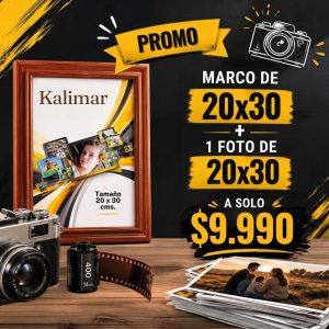 Promo Marco para colgar 20 X 30 cm + Foto de 20x30
